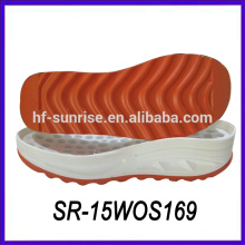 Señora casual estilos outsole material dama gruesa sola zapatos casuales zapato outsole